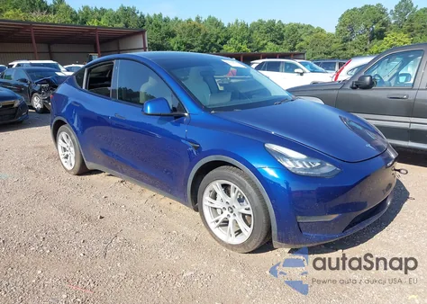 2020 Tesla Model Y Long Range Dual Motor All-Wheel Drive z USA, uszkodzony, nr VIN 5YJYGDEE5LF046424